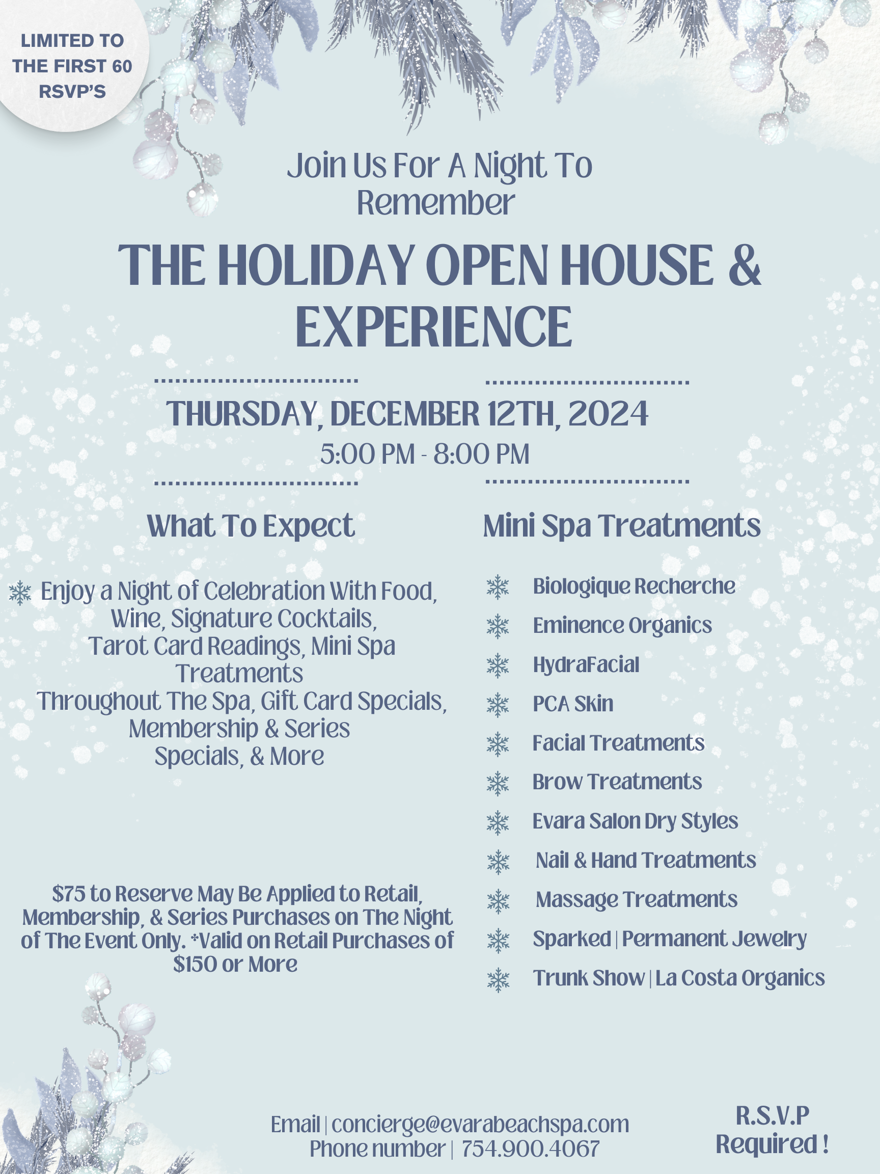 Holiday Event and Open House