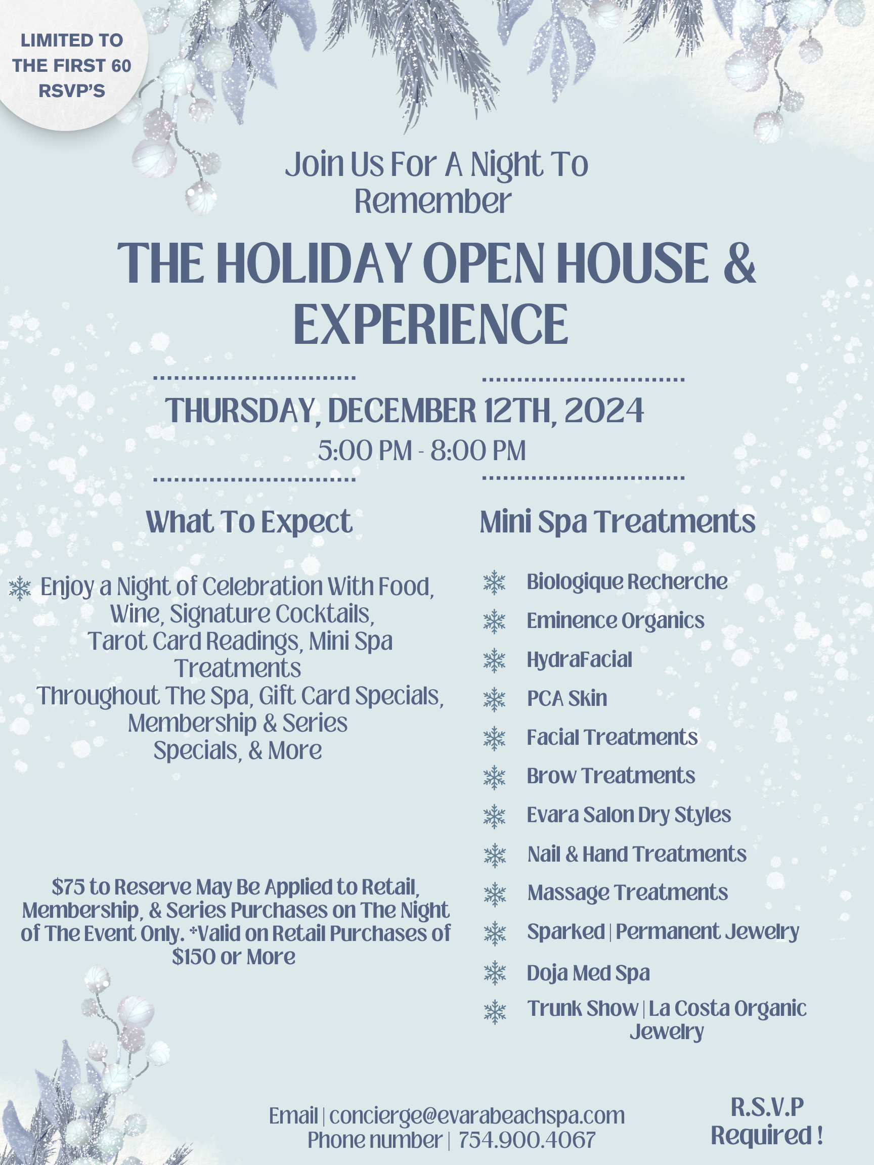 holiday open house dec 12